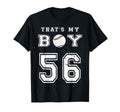 Thats My Baseball 56 Jersey Number T-Shirt - Streetwear Style for Adults - T-Shirt, Sweatshirt, Hoodie