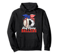 Busy Raising Ballers Baseball Soccer Hoodie - Aesthetic Graphic Unisex - T-Shirt, Sweatshirt, Hoodie