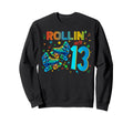 Roller Skates Birthday Skating Hoodie - Fun Novelty Design Unisex - T-Shirt, Sweatshirt, Hoodie