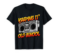 Keeping It Old School Hip Hop Music Boombox T-Shirt - Trendy Graphic Unisex - T-Shirt, Sweatshirt, Hoodie