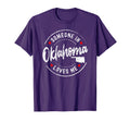Someone Oklahoma Loves Me Distressed T-Shirt - Unique Graphic for Adults - T-Shirt, Sweatshirt, Hoodie