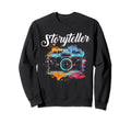 Photographer Storyteller Camera Sweatshirt - Streetwear Style Men Women - T-Shirt, Sweatshirt, Hoodie