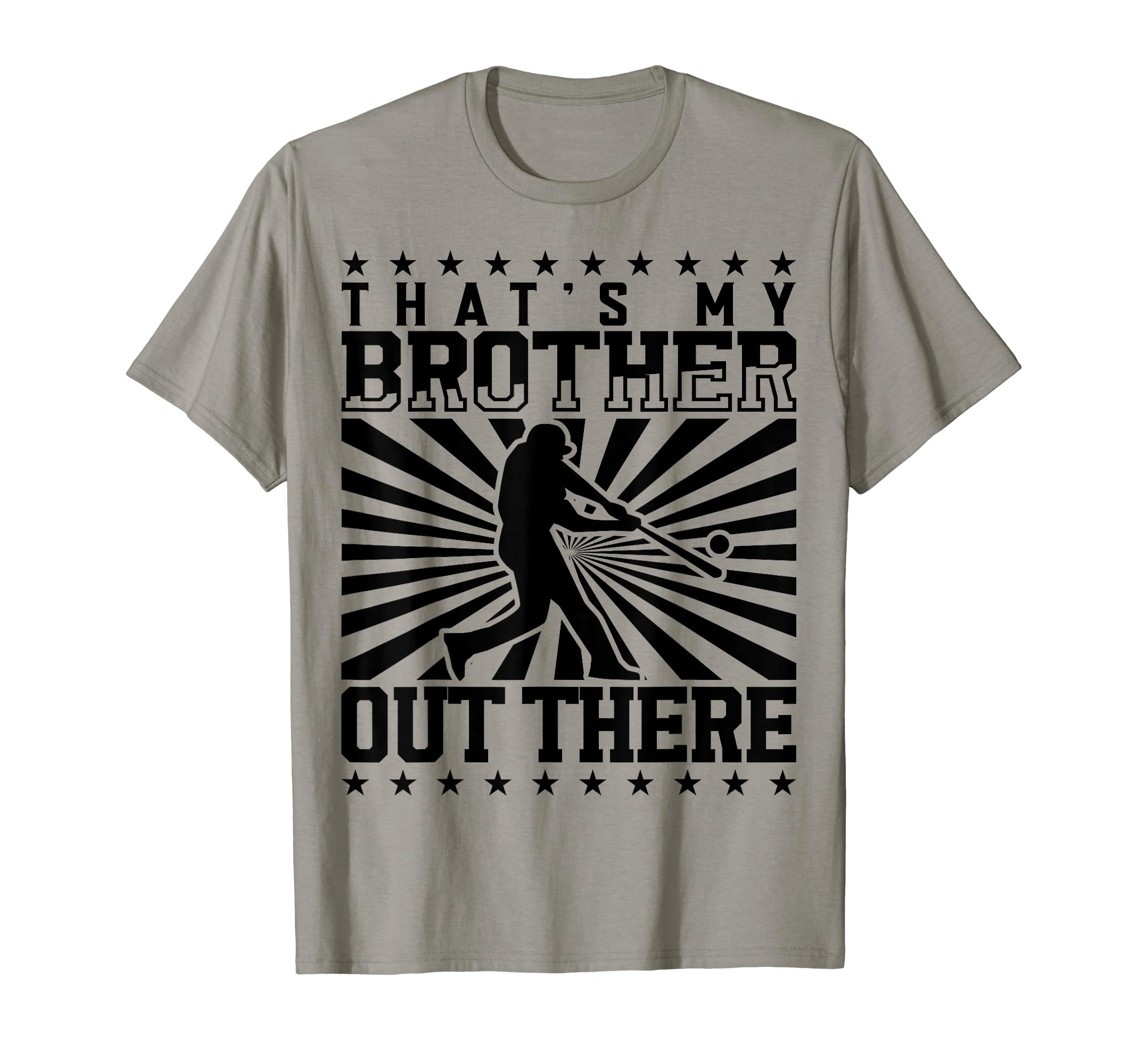Baseball Brother Thats My Brother Out T-Shirt - Trendy Graphic Men Women - T-Shirt, Sweatshirt, Hoodie