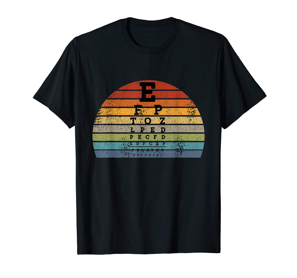 Optometrist Sunset Spectacles Optician T-Shirt - Graphic Print Unisex - T-Shirt, Sweatshirt, Hoodie