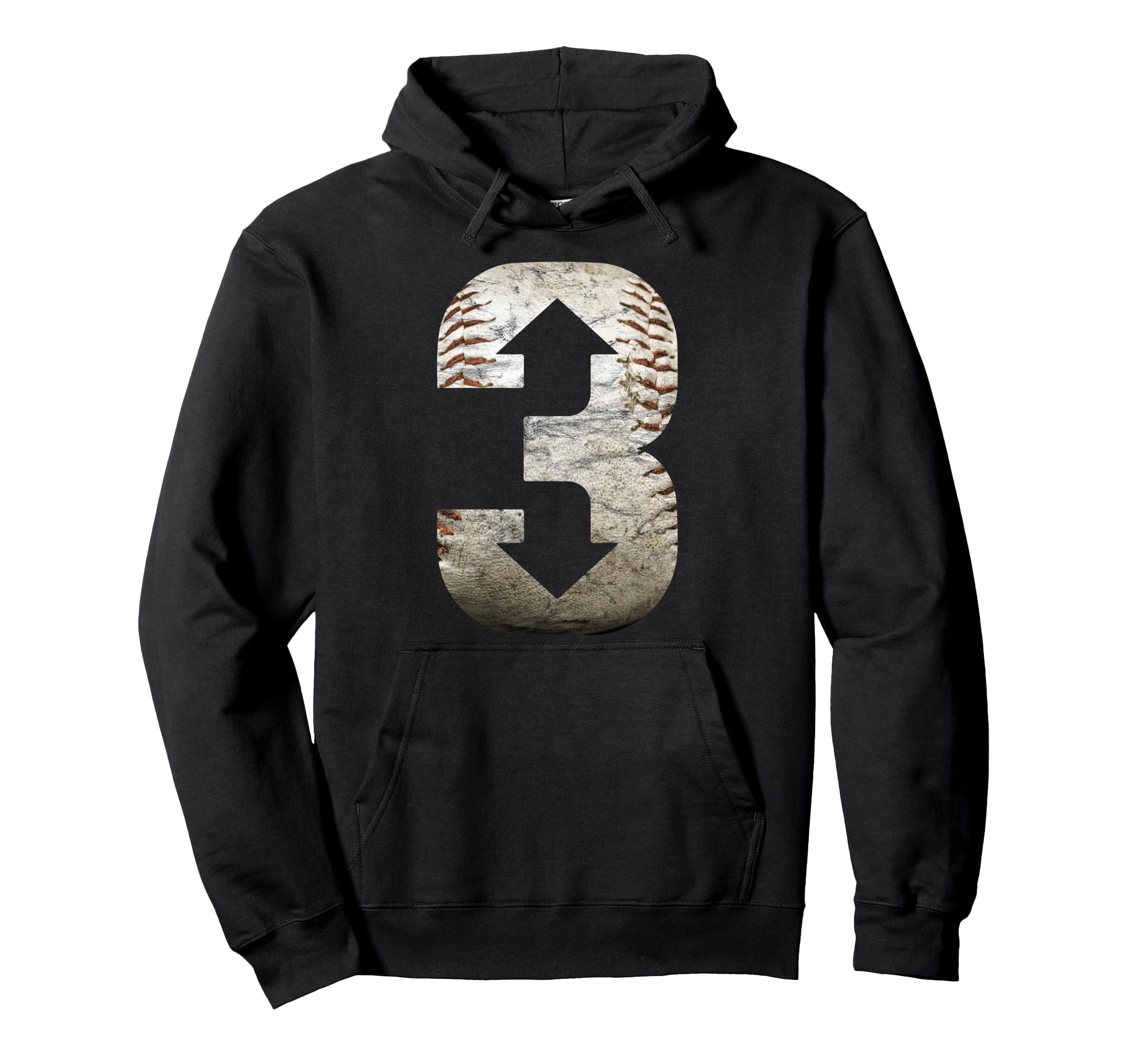 3 Up 3 Down Three Up Three Down Baseball Hoodie - Custom Art Print Unisex - T-Shirt, Sweatshirt, Hoodie