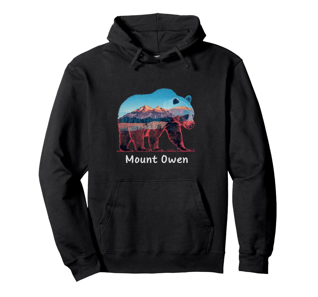 Hiking Camping Mount Owen National Park Hoodie - Custom Art Print Men Women - T-Shirt, Sweatshirt, Hoodie