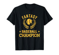 Fantasy Baseball Champion T-Shirt - Streetwear Style for Adults - T-Shirt, Sweatshirt, Hoodie