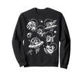Hilarious Raccoon Astronaut Space Sweatshirt - Custom Art Print for Adults - T-Shirt, Sweatshirt, Hoodie
