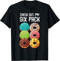 Check Out My Six Pack Donut - Adult & Kids T-Shirts, Sweatshirts & Hoodies apparel design preview 1