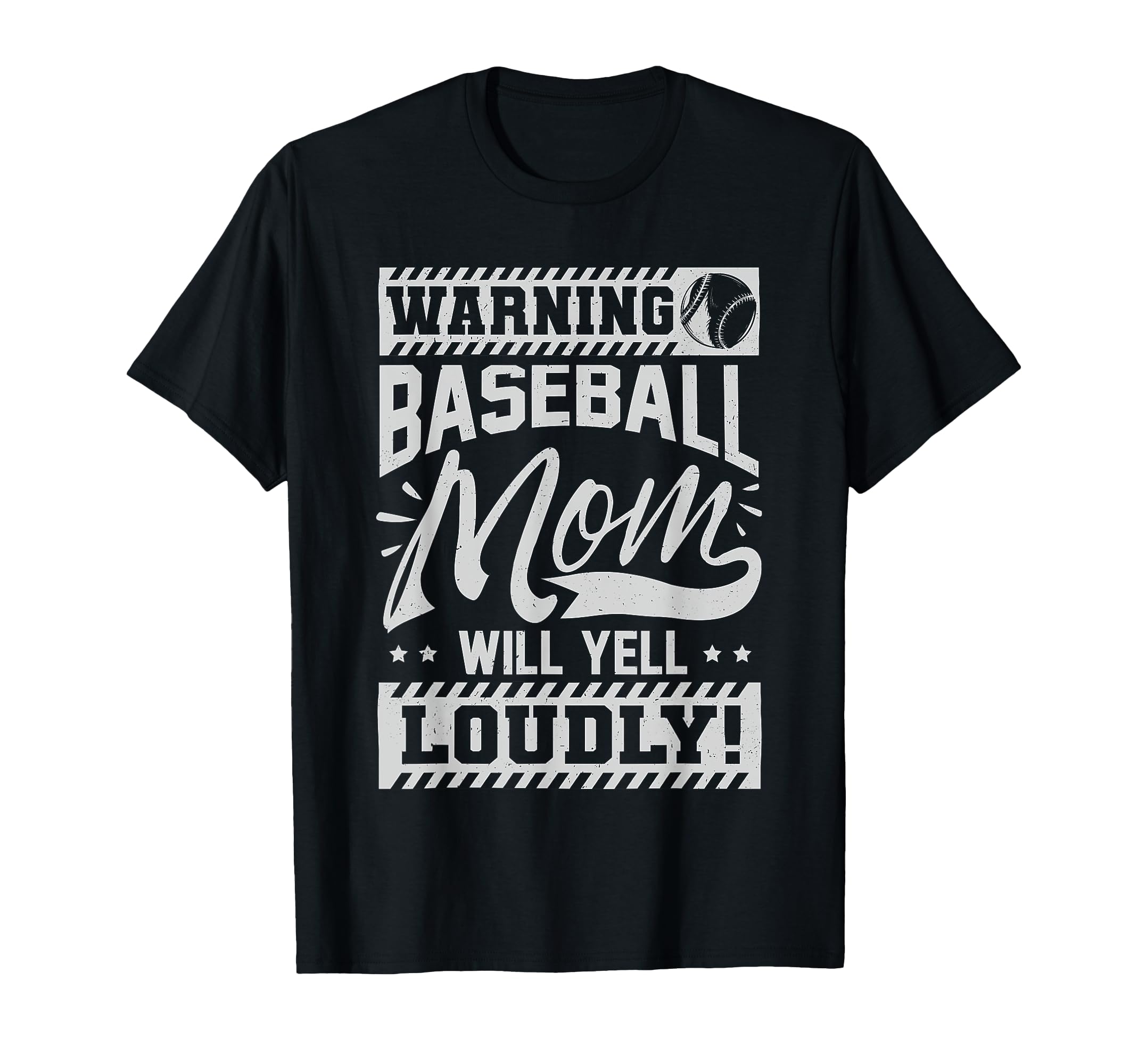 Baseball Mom Baseball Lover T-Shirt - Casual Everyday Wear Unisex - T-Shirt, Sweatshirt, Hoodie