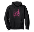 Neon Cassette Tape Hoodie - Graphic Print for Adults - T-Shirt, Sweatshirt, Hoodie
