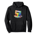 Melting Rainbow Cassette Mixtape Hoodie - Unique Graphic for Adults - T-Shirt, Sweatshirt, Hoodie