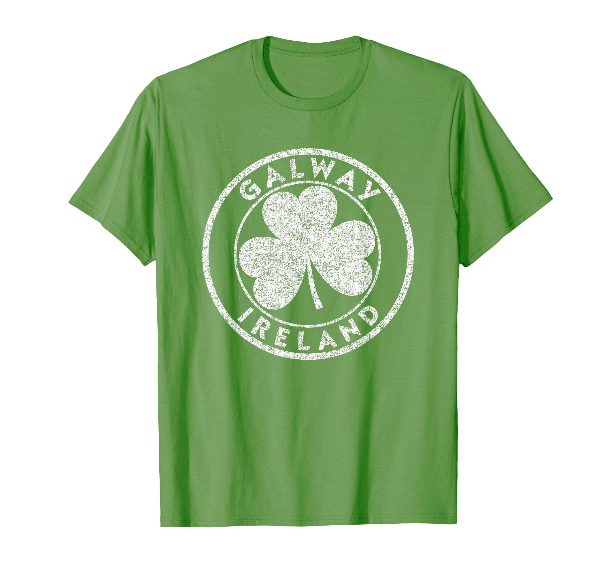 Galway Ireland Shamrock Sign T-Shirt - Custom Art Print for Adults - T-Shirt, Sweatshirt, Hoodie