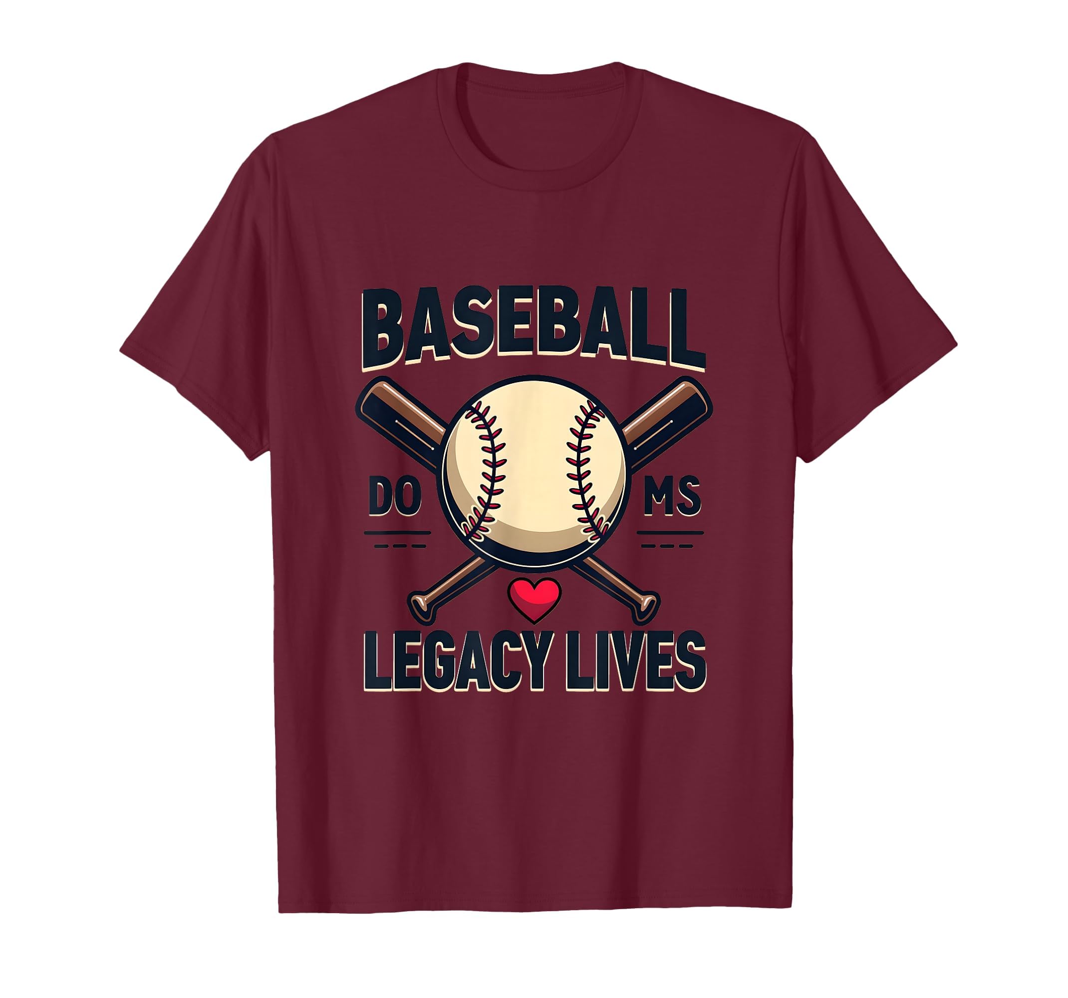 Baseball Moms Legacy Lives Sports T-Shirt - Trendy Graphic Unisex - T-Shirt, Sweatshirt, Hoodie