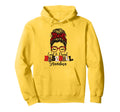 Loud And Proud Baseball Grandma Messy Hoodie - Minimalist Print Men Women - T-Shirt, Sweatshirt, Hoodie