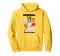 Baseball Is My Favorite Season Hoodie - Minimalist Print Men Women - T-Shirt, Sweatshirt, Hoodie