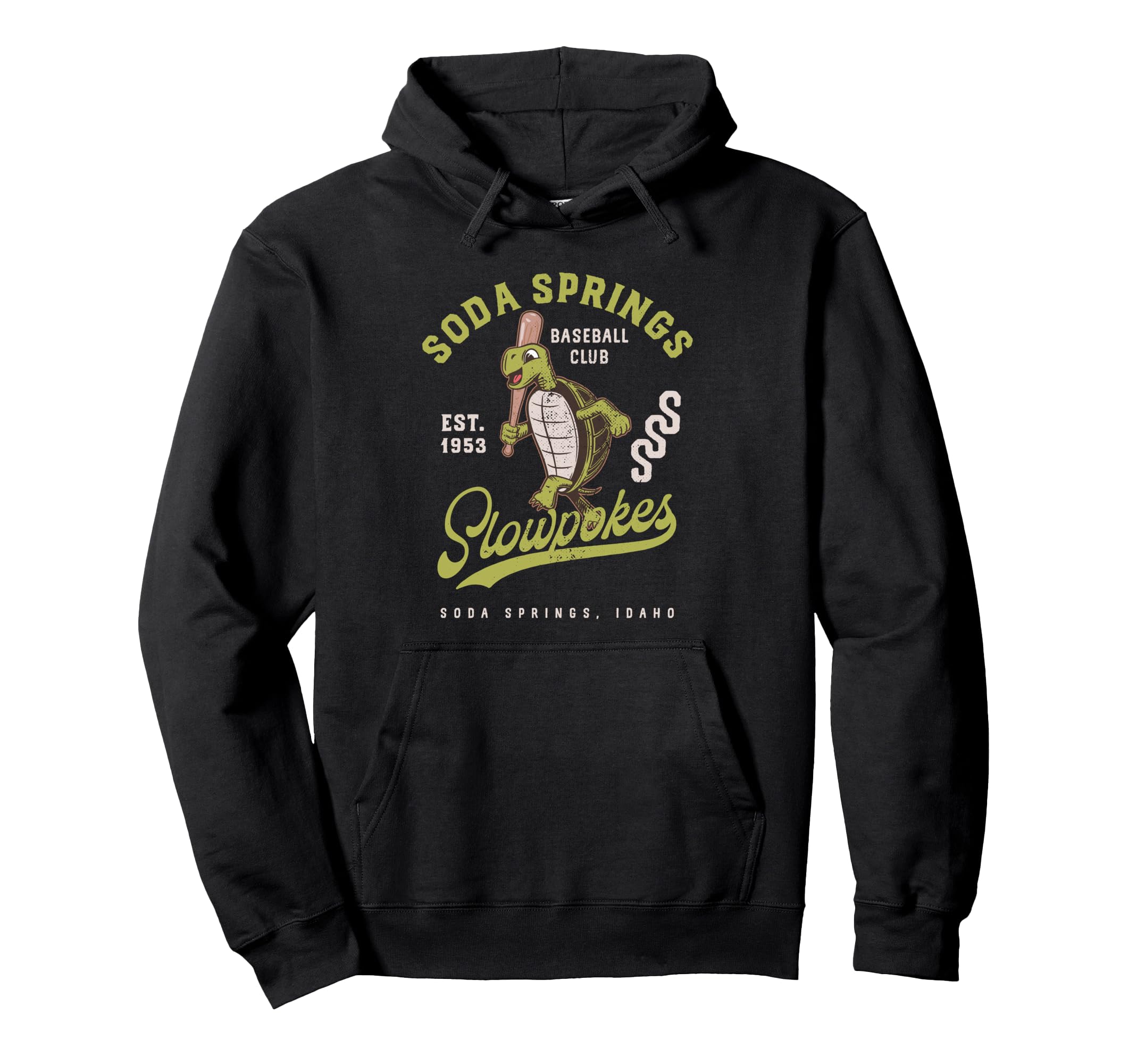 Soda Springs Slowpokes Minor League Hoodie - Trendy Graphic Men Women - T-Shirt, Sweatshirt, Hoodie
