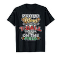 Proud Mom Cutest T Ball Player Field T-Shirt - Custom Art Print Men Women - T-Shirt, Sweatshirt, Hoodie