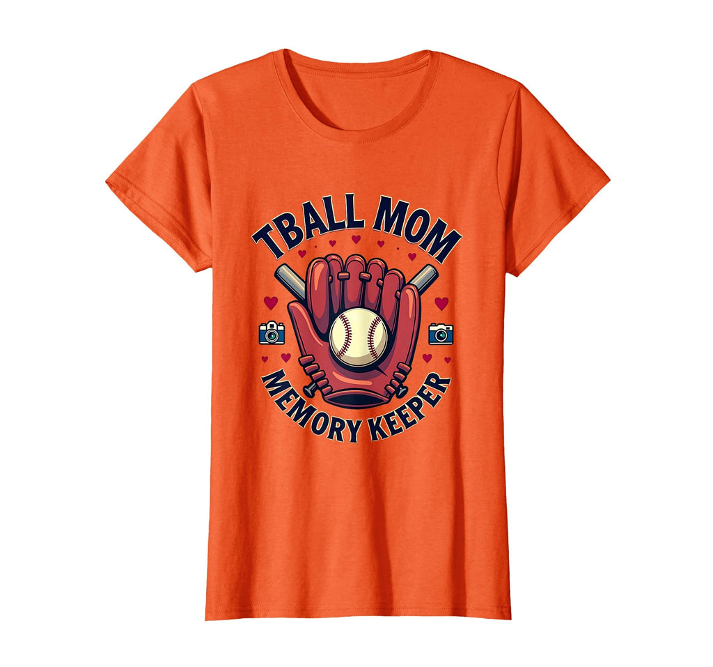 Tball Mom Memory Keeper Baseball T-Shirt - Casual Everyday Wear for Adults - T-Shirt, Sweatshirt, Hoodie