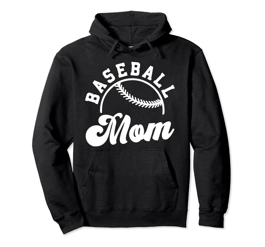 Baseball Mom Matching Baseball Team Hoodie - Custom Art Print Men Women - T-Shirt, Sweatshirt, Hoodie