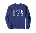 Tai Chi Coach Peace Love Tai Chi Sweatshirt - Minimalist Print Unisex - T-Shirt, Sweatshirt, Hoodie