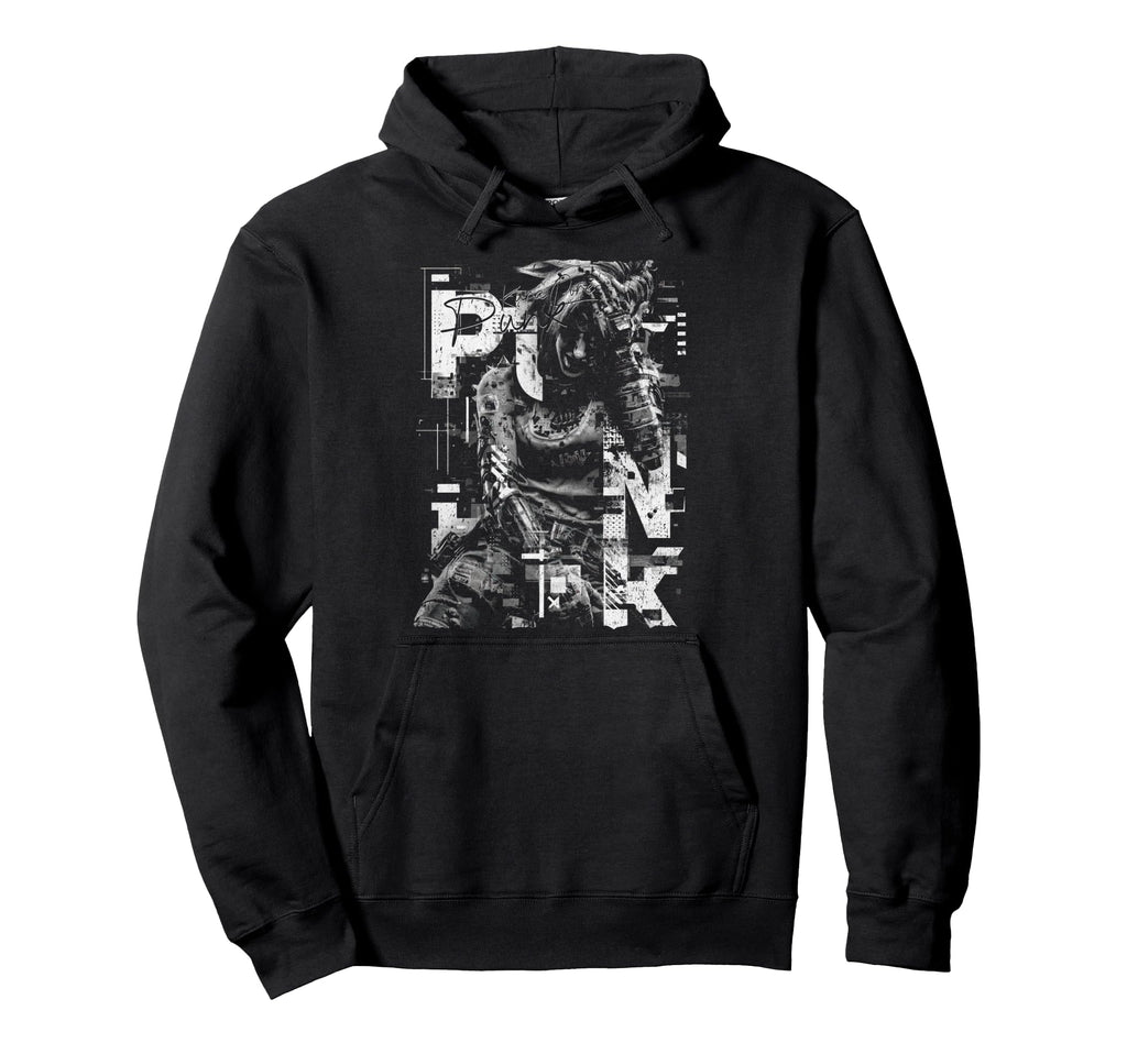 Japanese Streetwear Cyberpunk Y2K Hoodie - Fun Novelty Design Unisex - T-Shirt, Sweatshirt, Hoodie