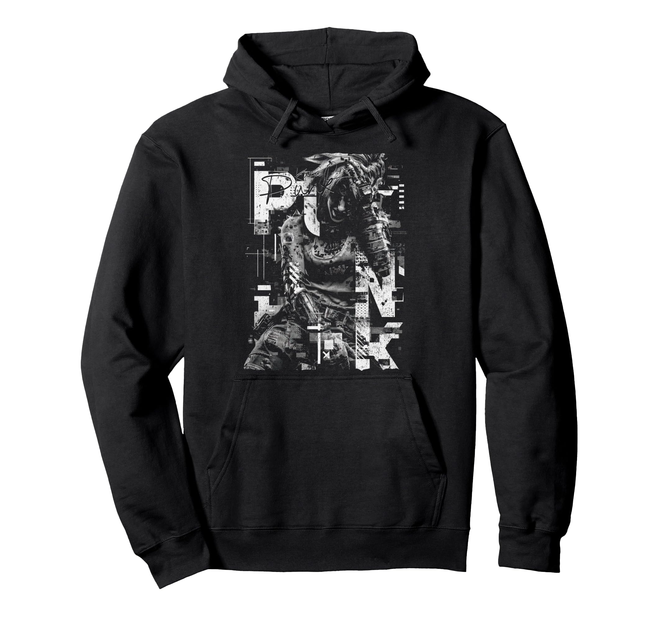 Japanese Streetwear Cyberpunk Y2K Hoodie - Fun Novelty Design Unisex - T-Shirt, Sweatshirt, Hoodie