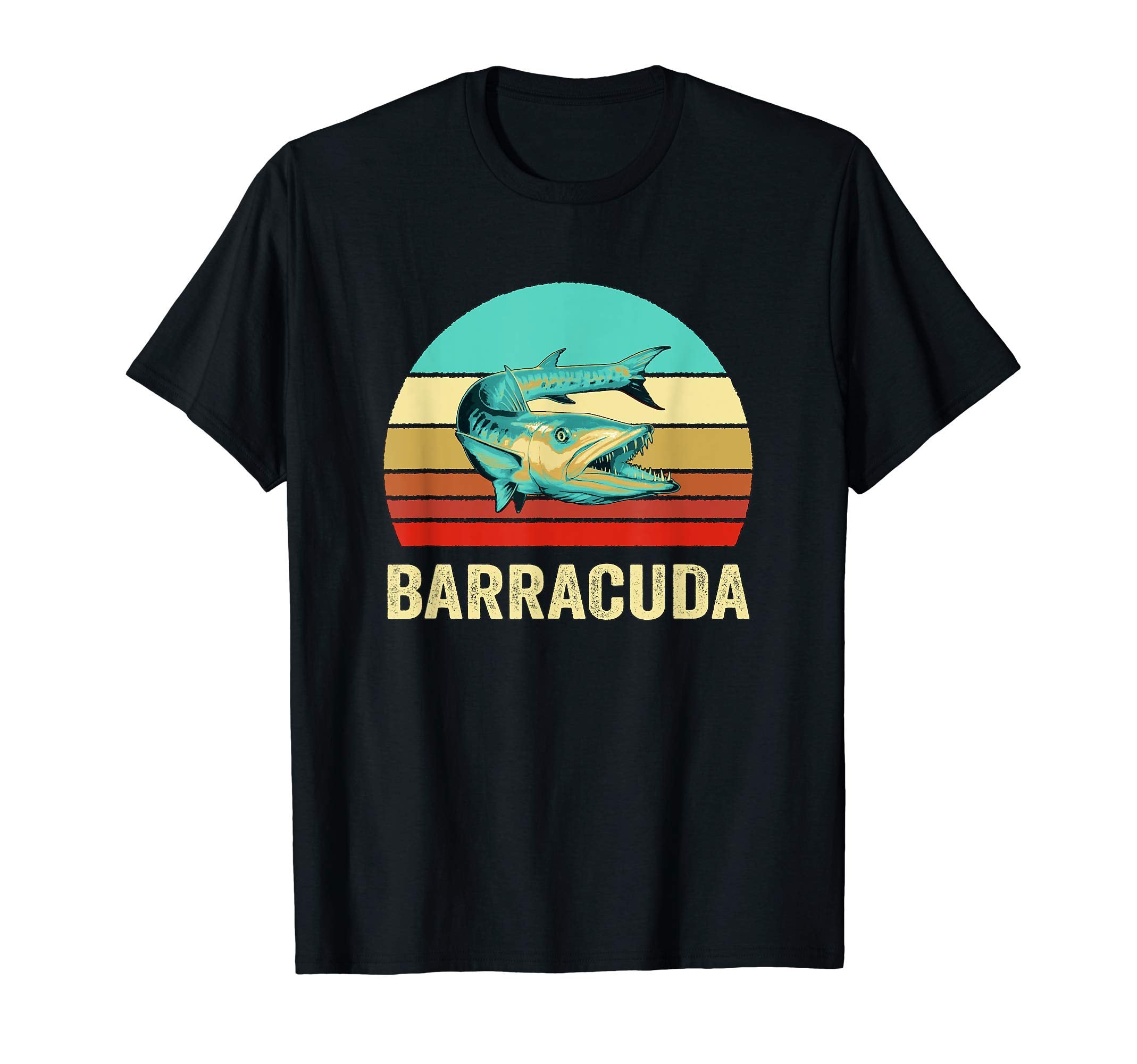 Sunset Barracuda T-Shirt - Graphic Print Men Women - T-Shirt, Sweatshirt, Hoodie