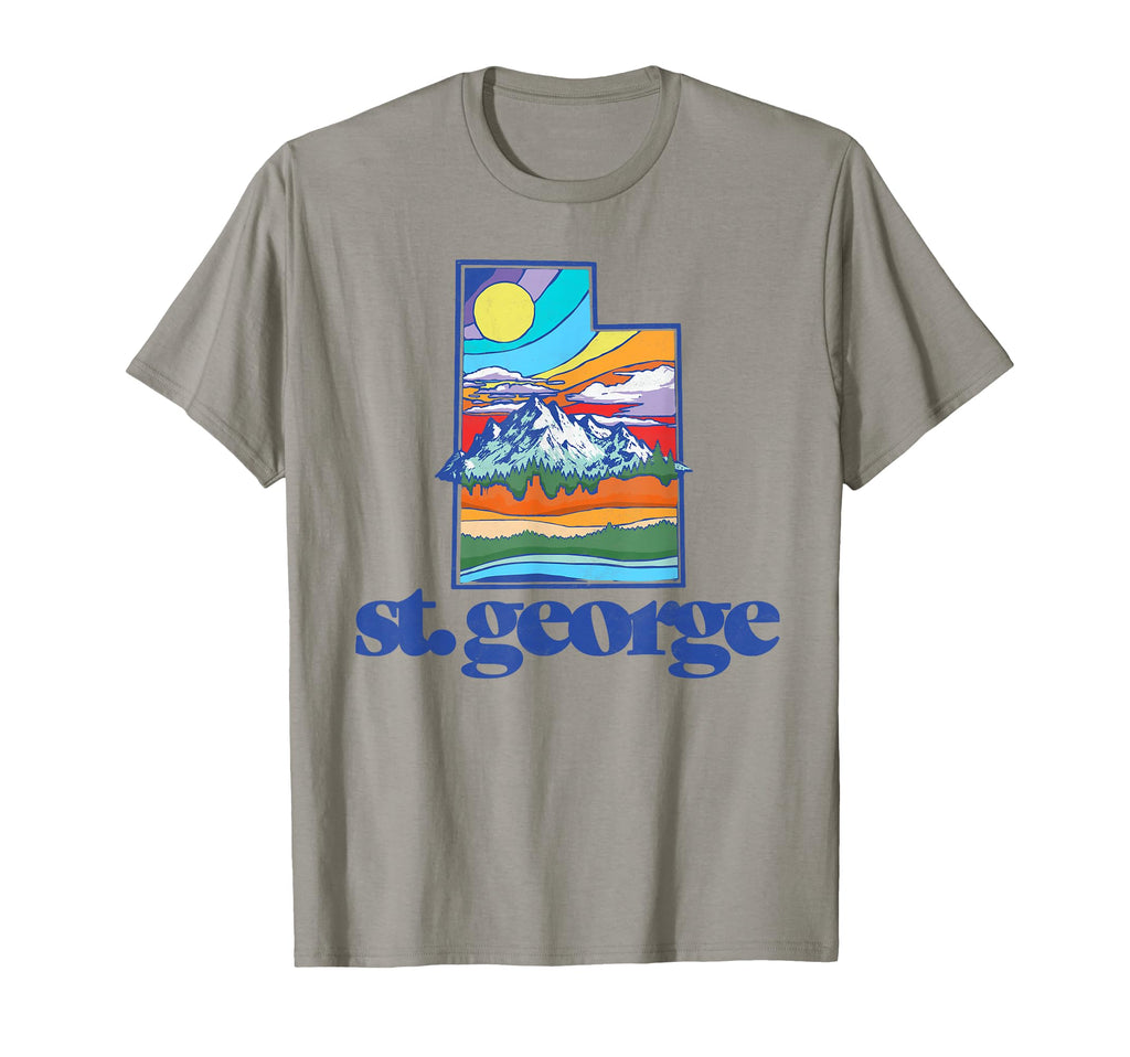St George Utah Nature Outdoor T-Shirt - Streetwear Style Men Women - T-Shirt, Sweatshirt, Hoodie
