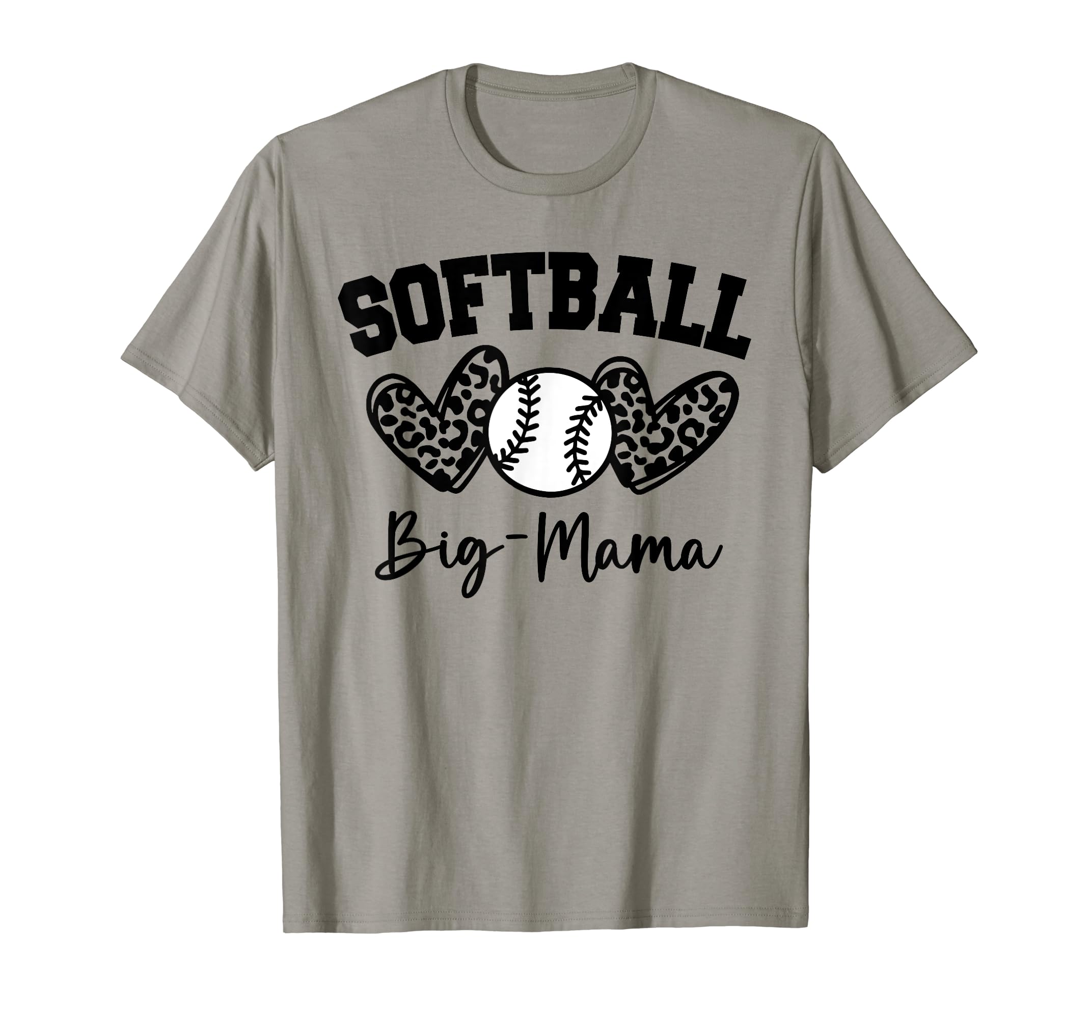 Personalized Baseball Heart Big T-Shirt - Fun Novelty Design for Adults - T-Shirt, Sweatshirt, Hoodie