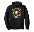 Baseball Dad Fathers Day Hoodie - Aesthetic Graphic Unisex - T-Shirt, Sweatshirt, Hoodie