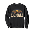 Denali National Park Sunset 70S Sweatshirt - Unique Graphic Men Women - T-Shirt, Sweatshirt, Hoodie