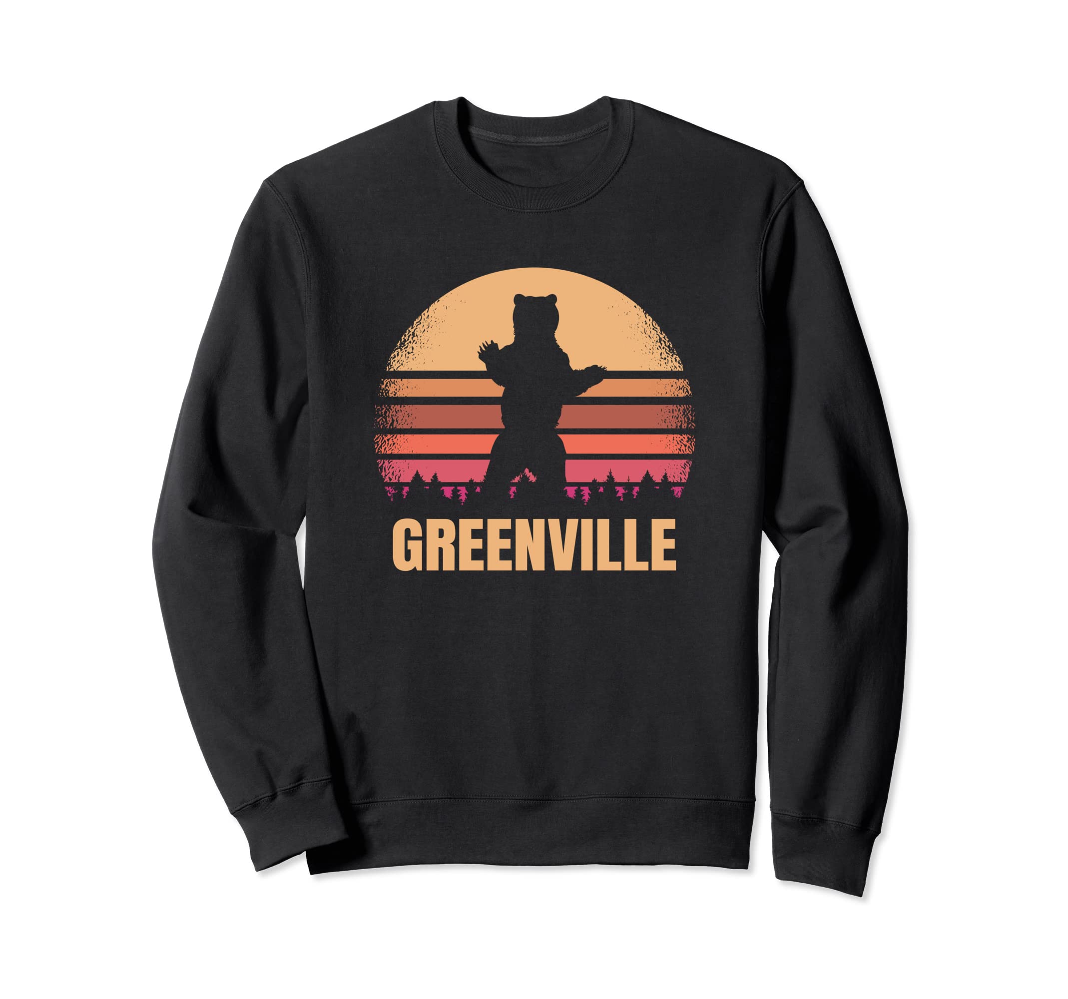 Greenville South Carolina Bear Sweatshirt - Streetwear Style Men Women - T-Shirt, Sweatshirt, Hoodie