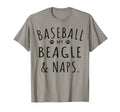 Baseball My Beagle Naps Funny Beagle T-Shirt - Custom Art Print Men Women - T-Shirt, Sweatshirt, Hoodie