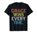 Grace Wins Every Time T-Shirt - Minimalist Print Unisex - T-Shirt, Sweatshirt, Hoodie