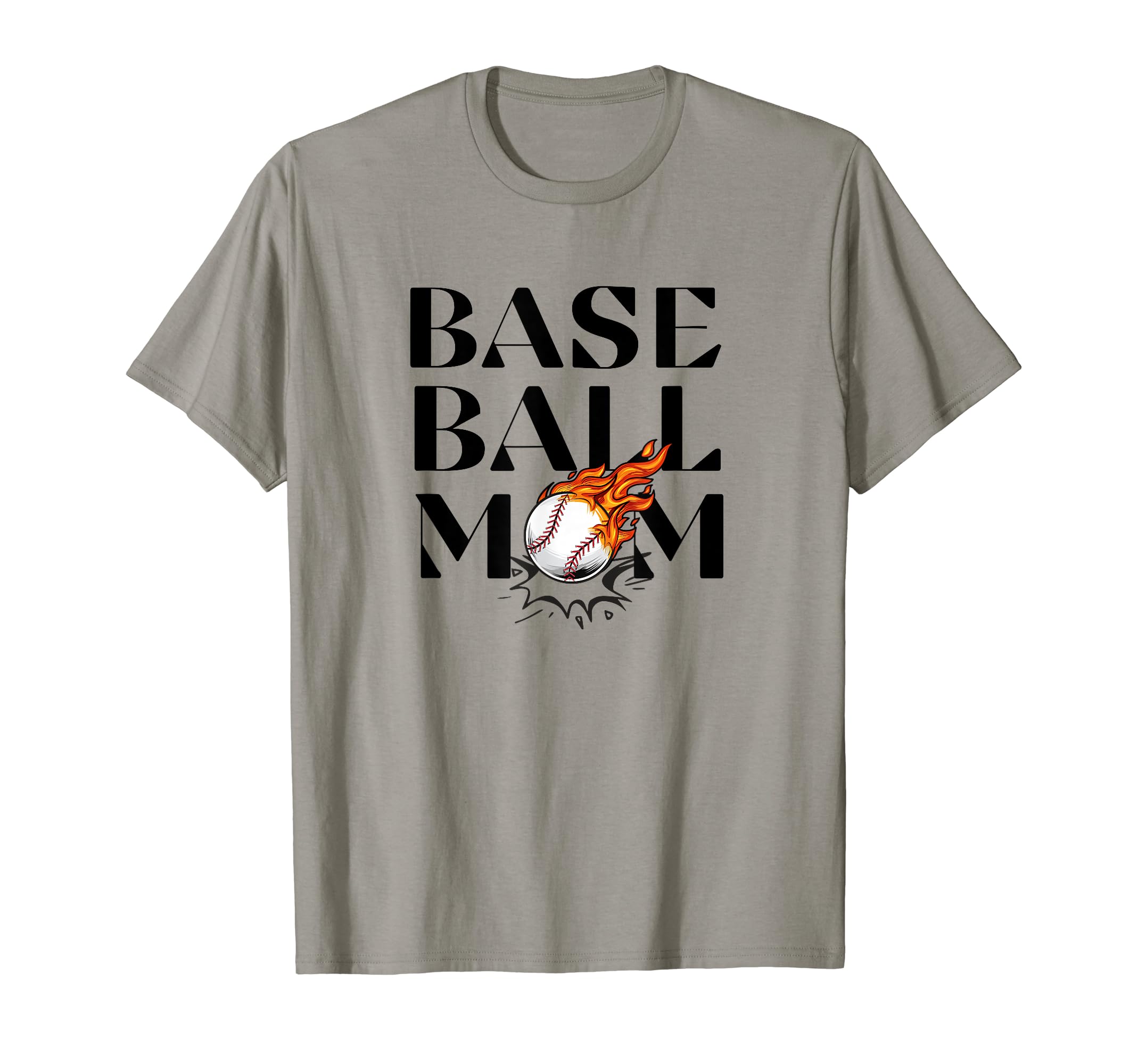 Baseball Mom Game Day Womens Game Day T-Shirt - Minimalist Print for Adults - T-Shirt, Sweatshirt, Hoodie