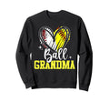 Ball Grandma Softball Baseball Sweatshirt - Casual Everyday Wear Unisex - T-Shirt, Sweatshirt, Hoodie