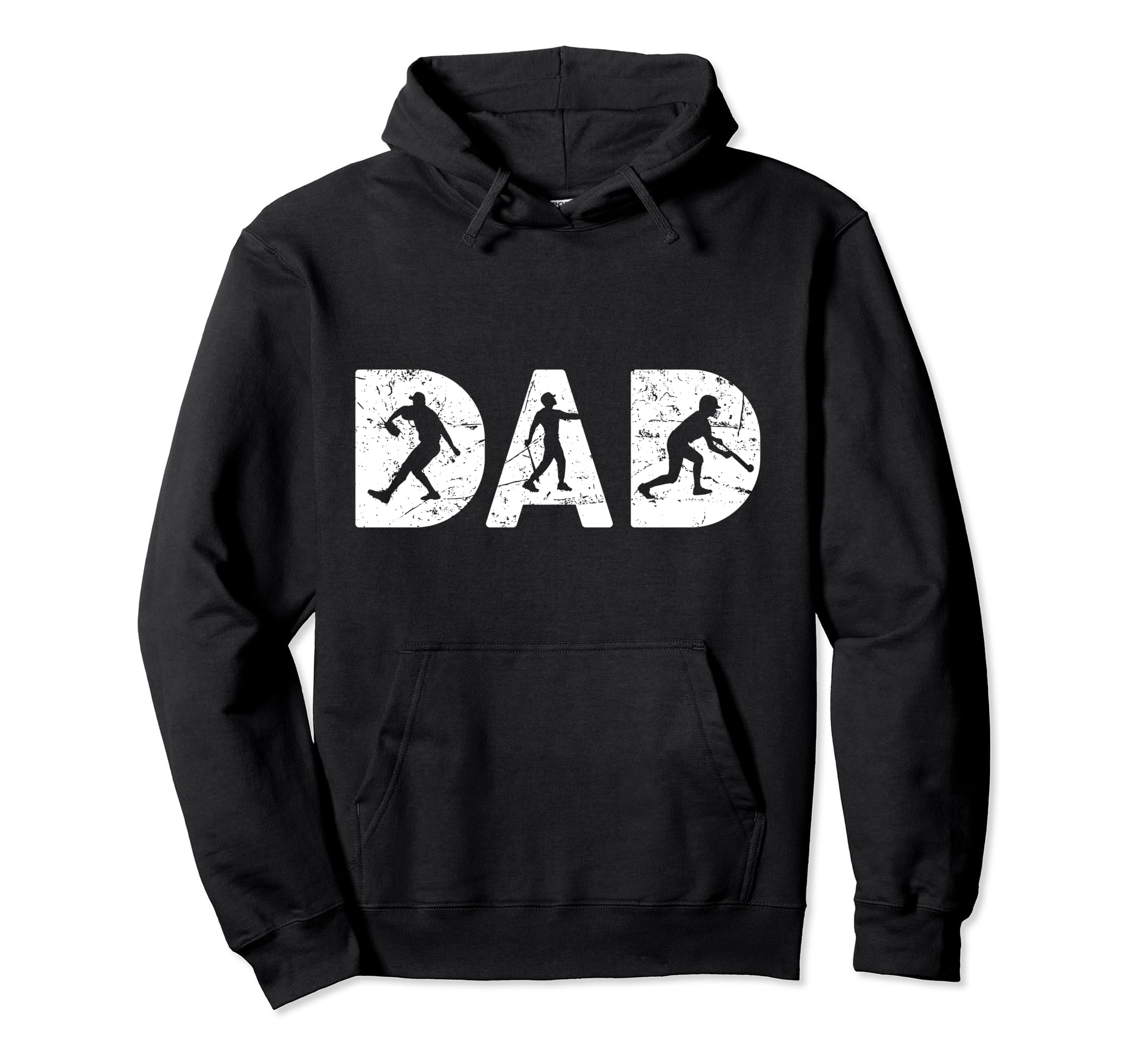 Dad Proud Baseball Dad Baseball Player Dad Hoodie - Minimalist Print Unisex - T-Shirt, Sweatshirt, Hoodie