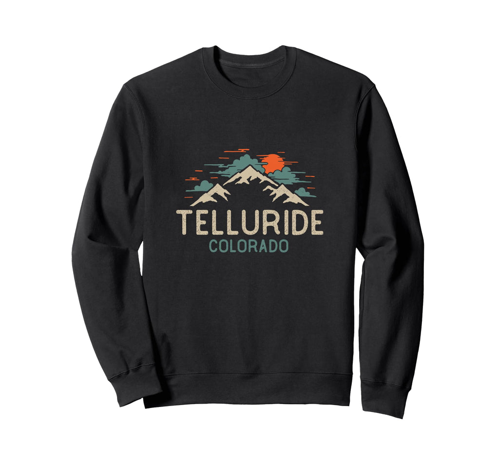Telluride Colorado Mountain Sweatshirt - Novelty Apparel Unisex - T-Shirt, Sweatshirt, Hoodie