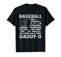 Baseball Daddy O Dad Usa Flag 4Th July T-Shirt - Fun Novelty Design Unisex - T-Shirt, Sweatshirt, Hoodie