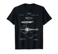 Patent Mandolin 1898 Music Blueprint T-Shirt - Trendy Graphic Men Women - T-Shirt, Sweatshirt, Hoodie