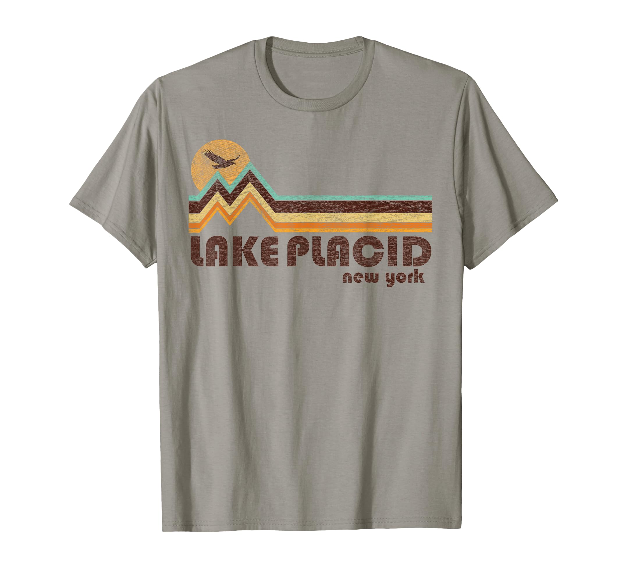 Lake Placid New York Ny 70S 80S Souvenir T-Shirt - Unique Graphic Unisex - T-Shirt, Sweatshirt, Hoodie