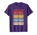 Check Out My Six Pack Old Tapes T-Shirt - Casual Everyday Wear for Adults - T-Shirt, Sweatshirt, Hoodie