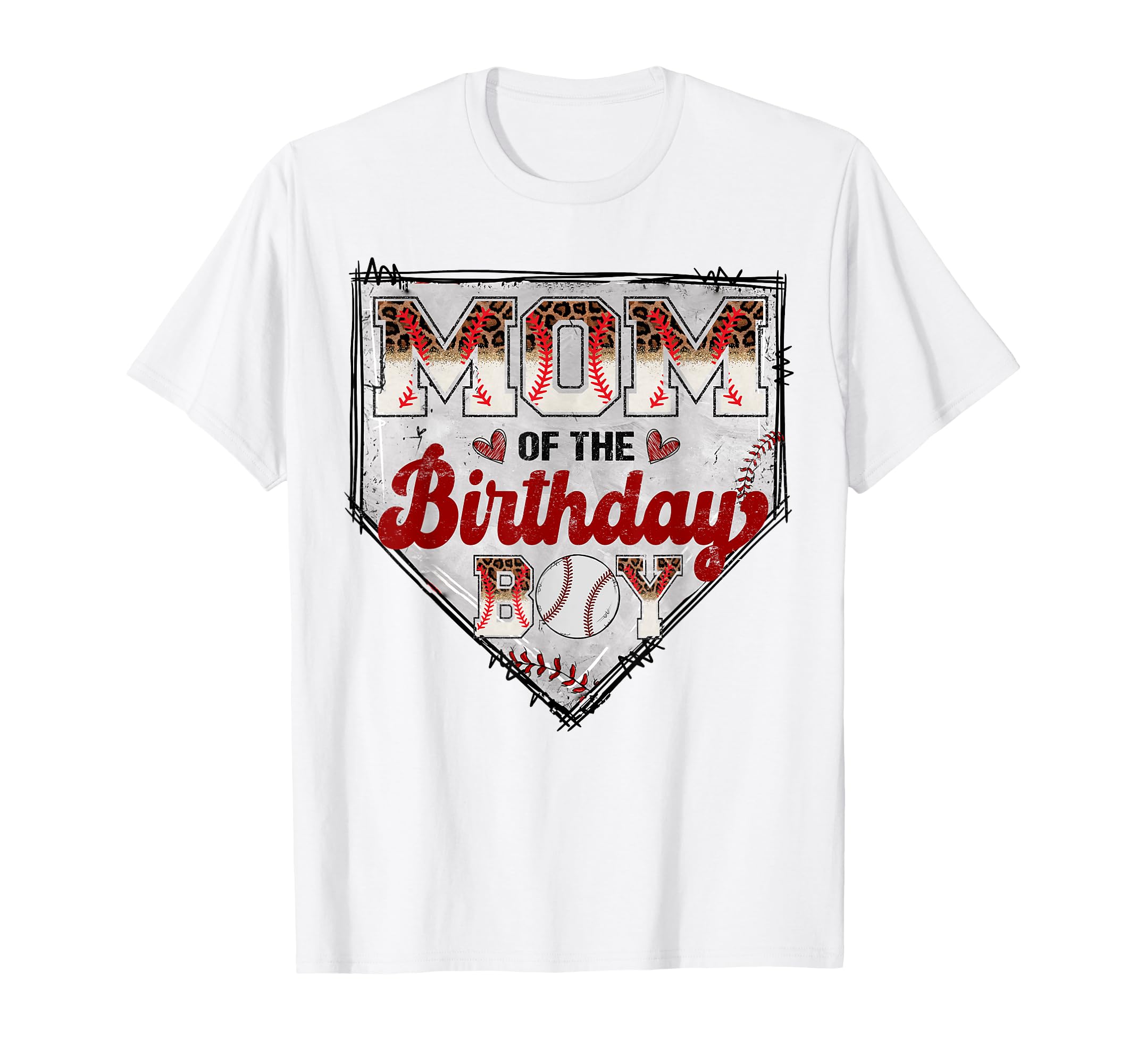 Mom Birthday Baseball Player Bday T-Shirt - Casual Everyday Wear Men Women - T-Shirt, Sweatshirt, Hoodie