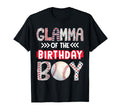 Glamma Birthday Baseball Family T-Shirt - Fun Novelty Design for Adults - T-Shirt, Sweatshirt, Hoodie