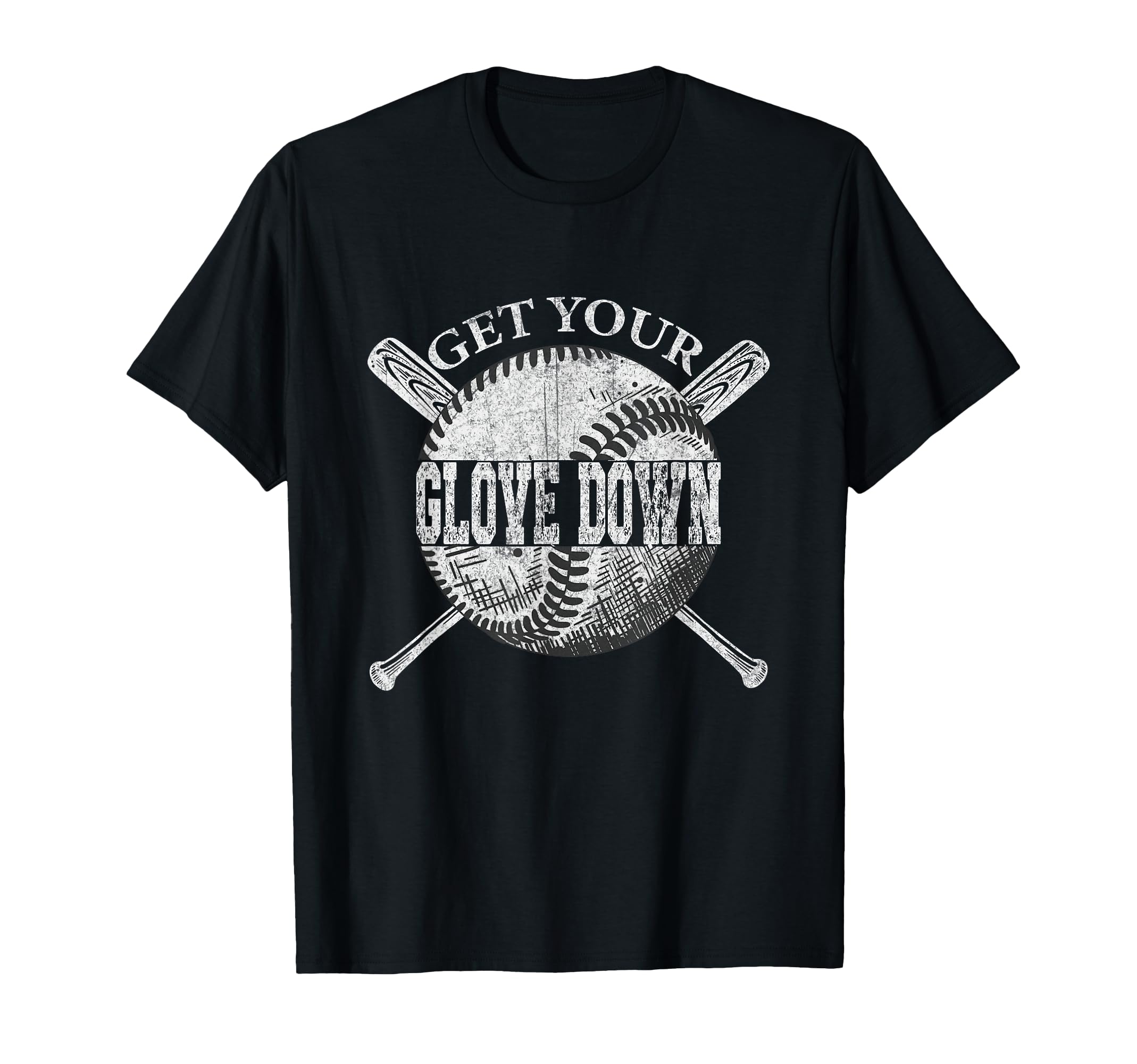 Get Your Glove Down Dad Baseball Coach T-Shirt - Custom Art Print Unisex - T-Shirt, Sweatshirt, Hoodie