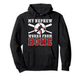 Baseball Catcher Uncle Funny Uncle Hoodie - Trendy Graphic for Adults - T-Shirt, Sweatshirt, Hoodie