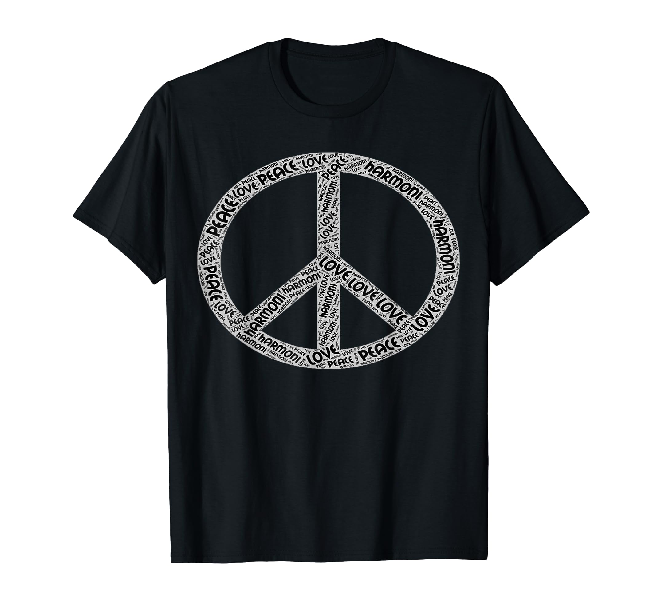 Peace And Love Hippie Gift From 70S T-Shirt - Fun Novelty Design Men Women - T-Shirt, Sweatshirt, Hoodie