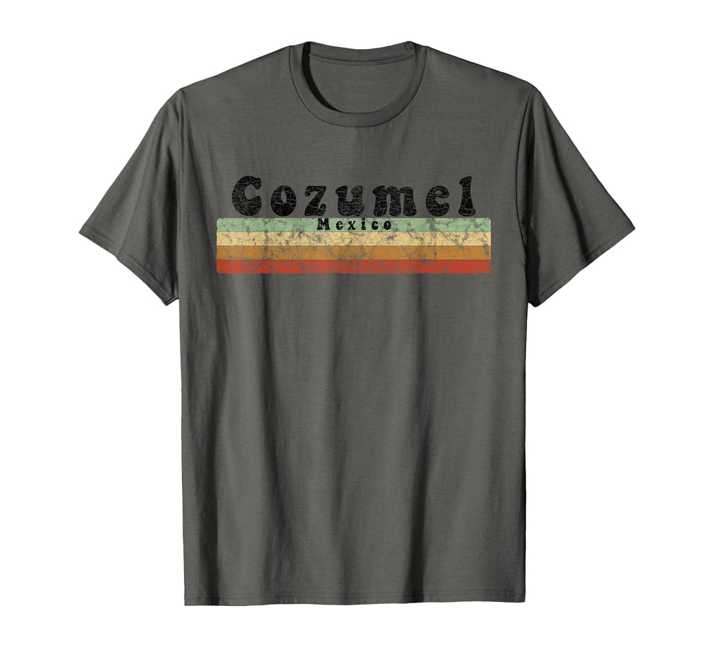 1980S Cozumel Mexico T-Shirt - Novelty Apparel for Adults - T-Shirt, Sweatshirt, Hoodie