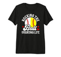 Rocking Ball Grandma Life Softball T-Shirt - Minimalist Print Men Women - T-Shirt, Sweatshirt, Hoodie